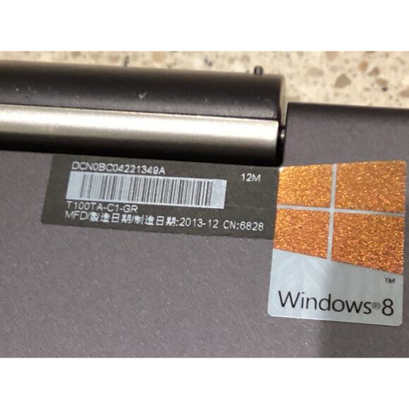 ASUS Transformer Book T100TA, Linux OS - Picture 14 of 14